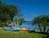 Rent Kayaks for a Leisurly Day On The Blue Waters