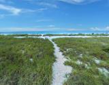 Beach Path from Street to Water
