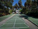 Public Shuffleboard at the AMI CIty Park
