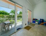 Back of Garage with Patio Exit