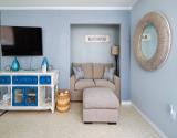 Hide-a-bed sofa for guest visits