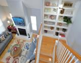 Steps to Loft with Open Living Area View