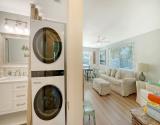 Laundry Closet with Washer and Dryer