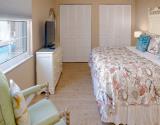 Second Bedroom has Private TV and Double Closets