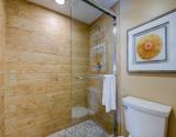 Private Water Closet with Large Walk-In Shower