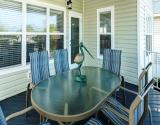 Deck Seating and Entry to Home