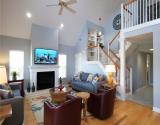 Spacious  with Large Screen Mounted TV