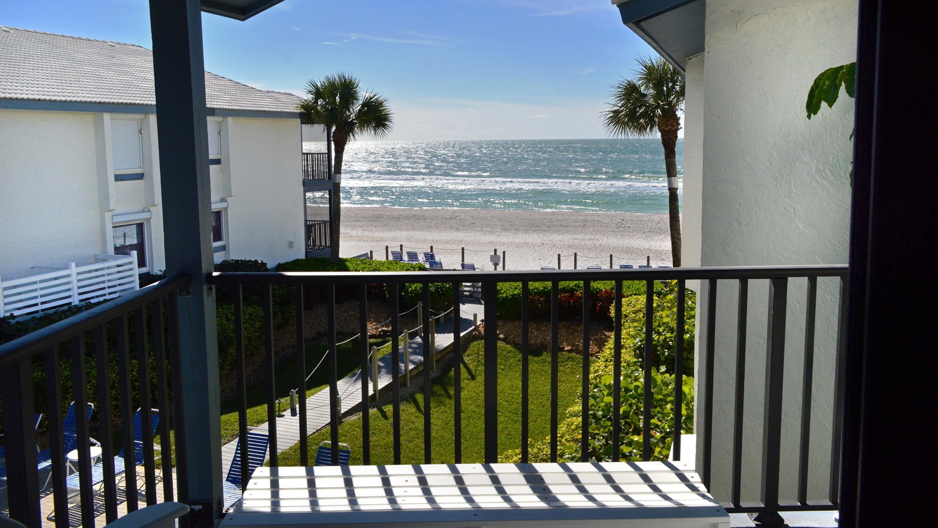 Beach View From Balcony