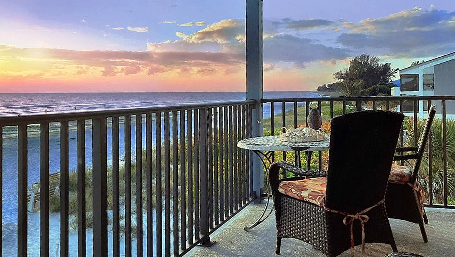 Evening Sunset from Your Balcony